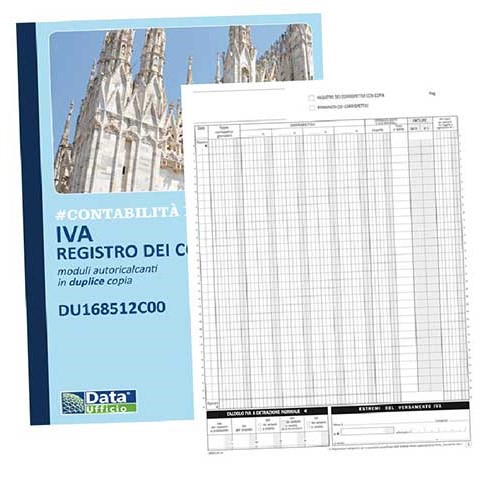 BLOCCO CORRISP. MENS. 12M AUT. 2C 29,7X21